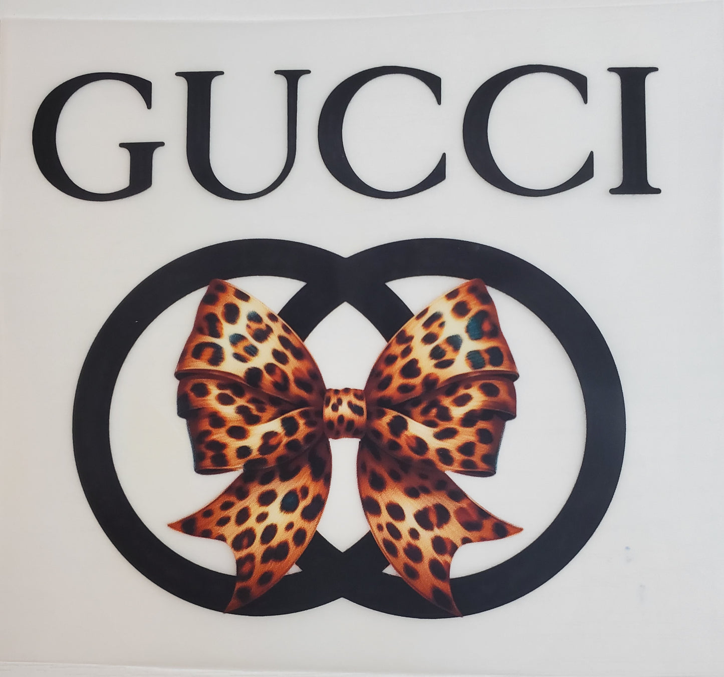GG Leopard Bow