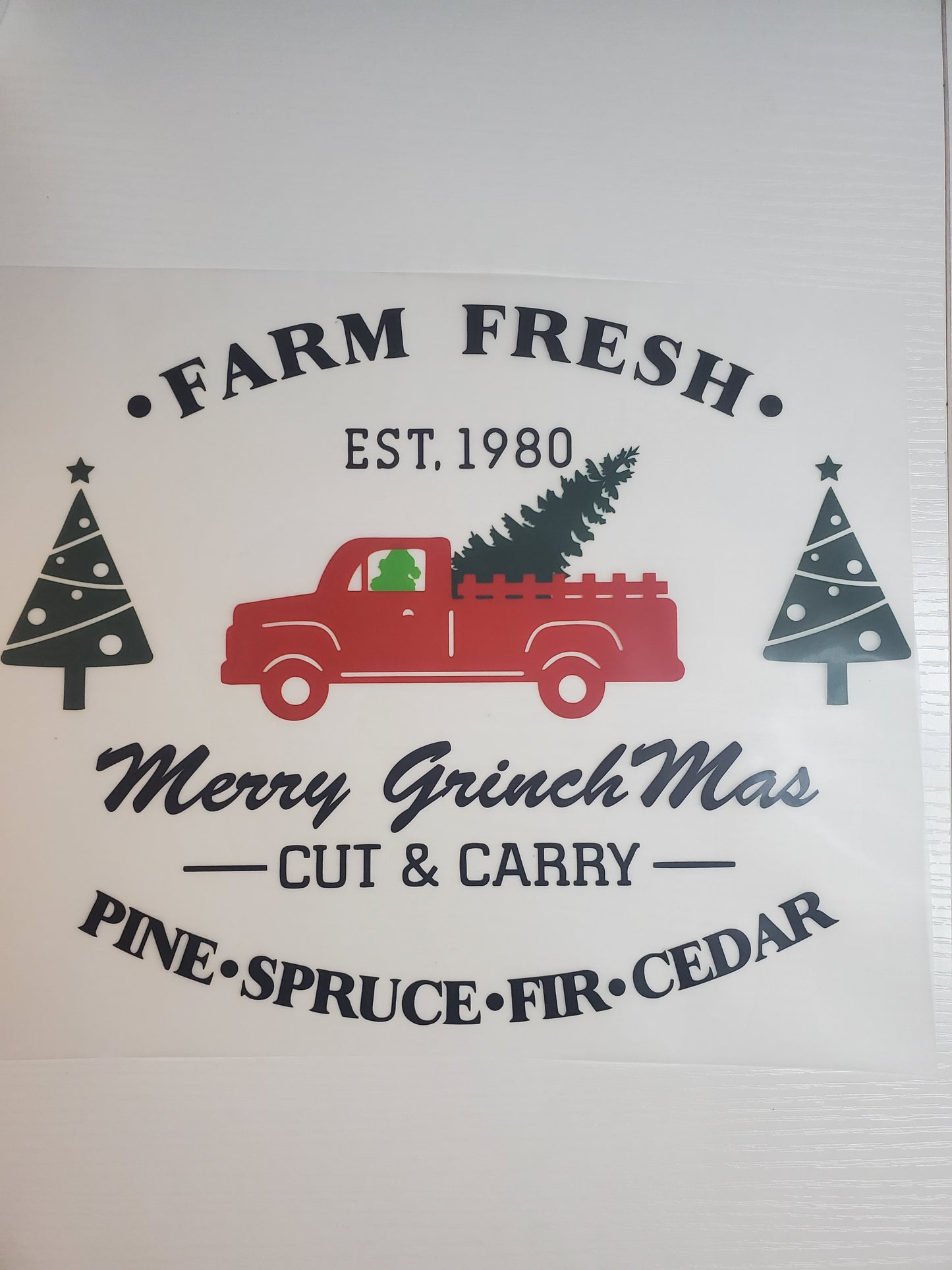 Farm Fresh Red Truck