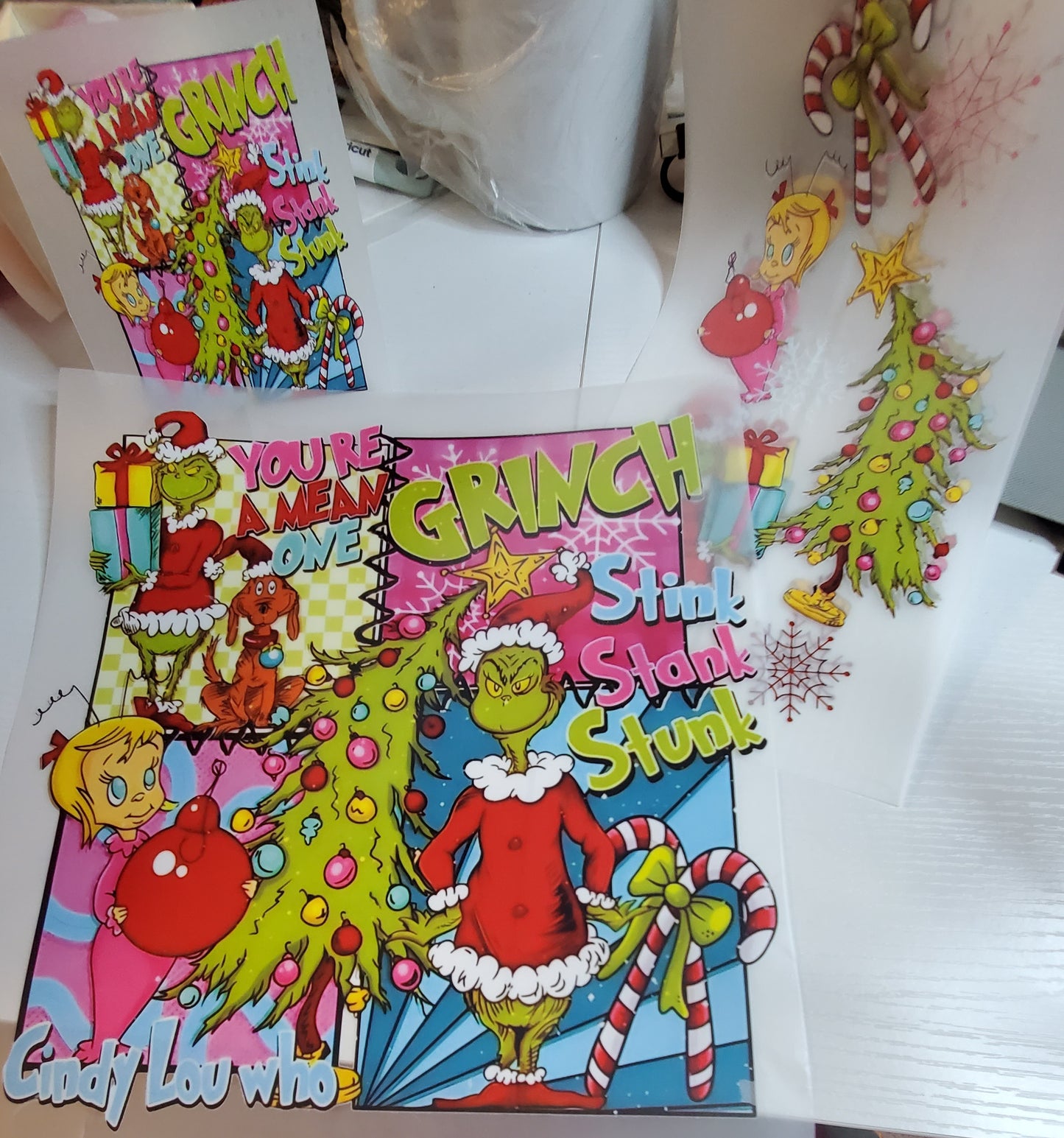 Comic Grinch Set