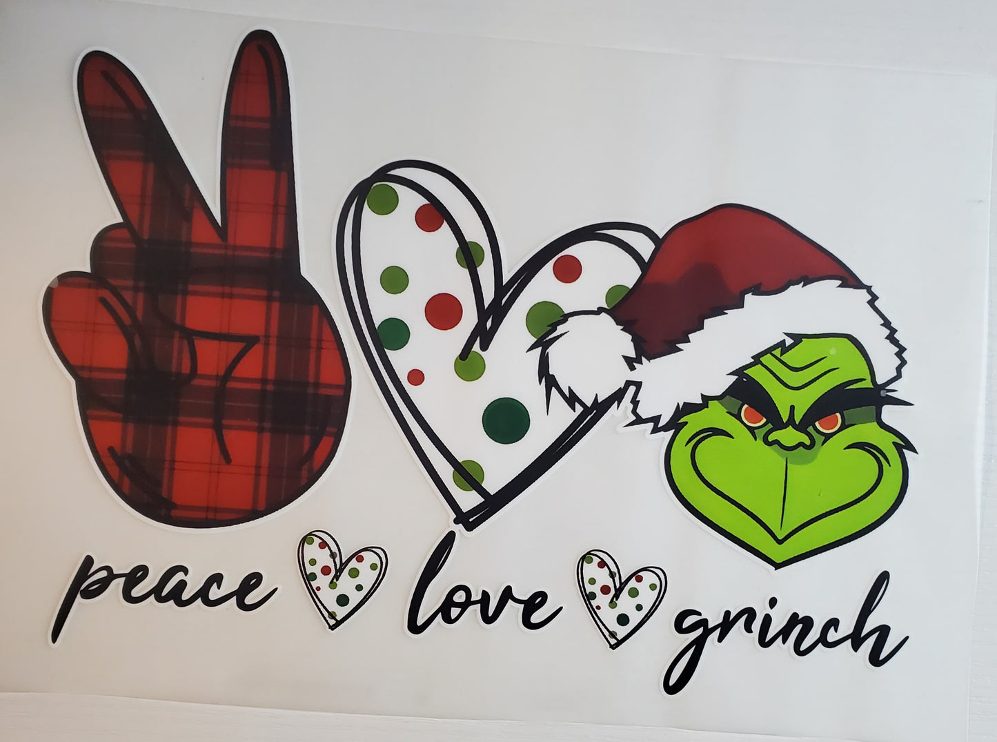 peace love grinch