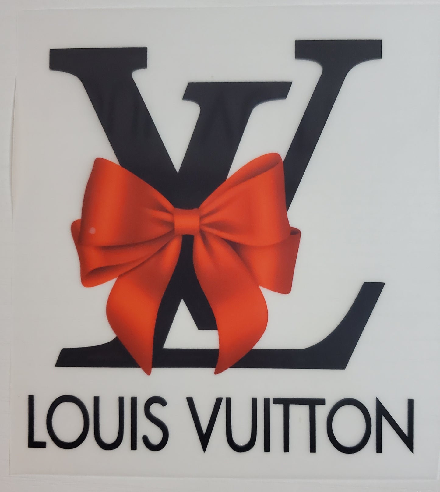 LV Red Bow