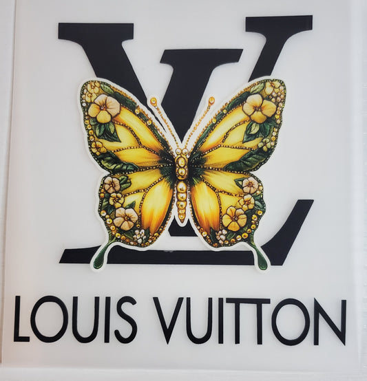 LV Yellow Butterfly