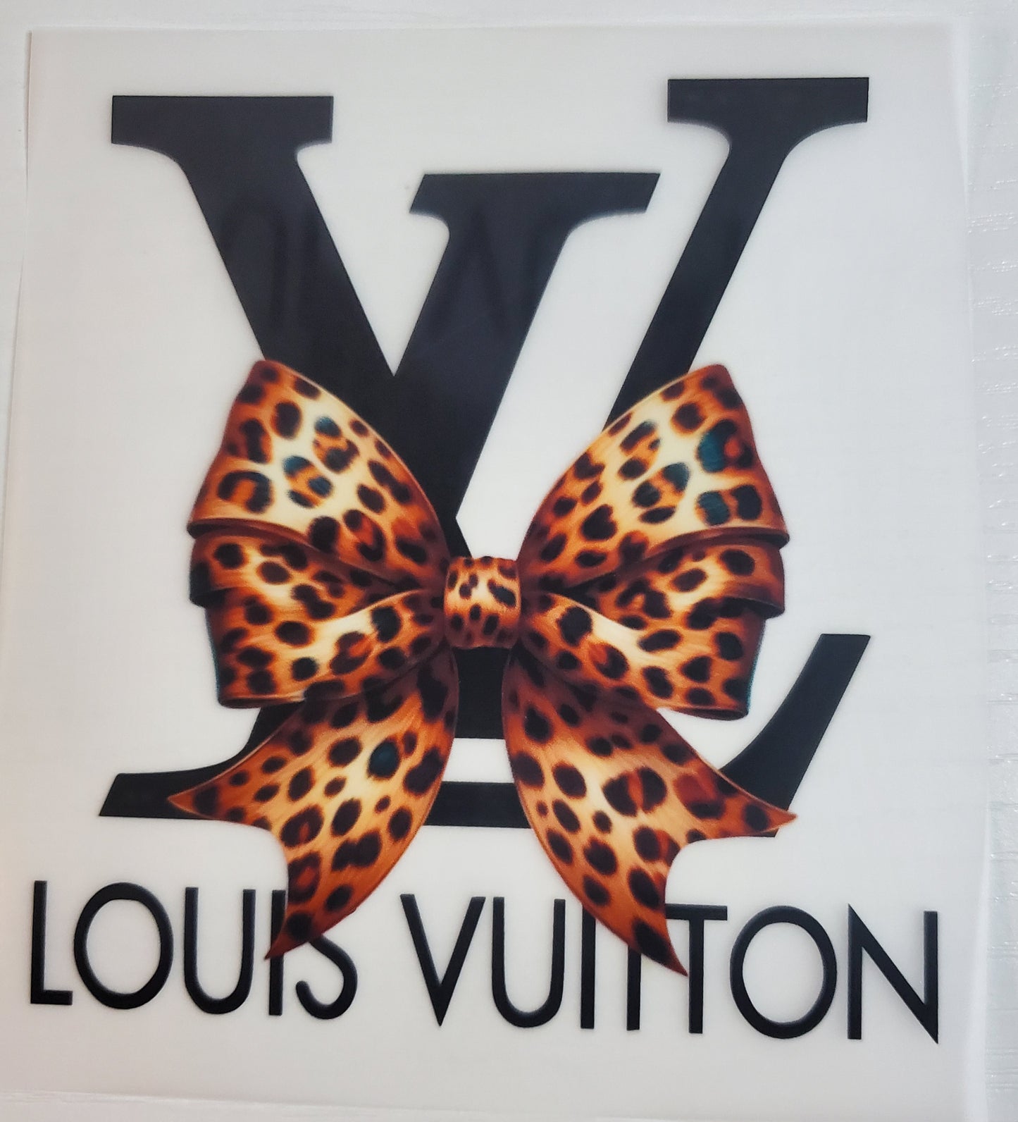 LV Leopard Bow