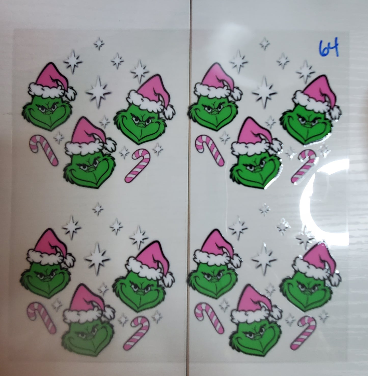 Set of 4 Custom Acrylic Holiday Ornaments