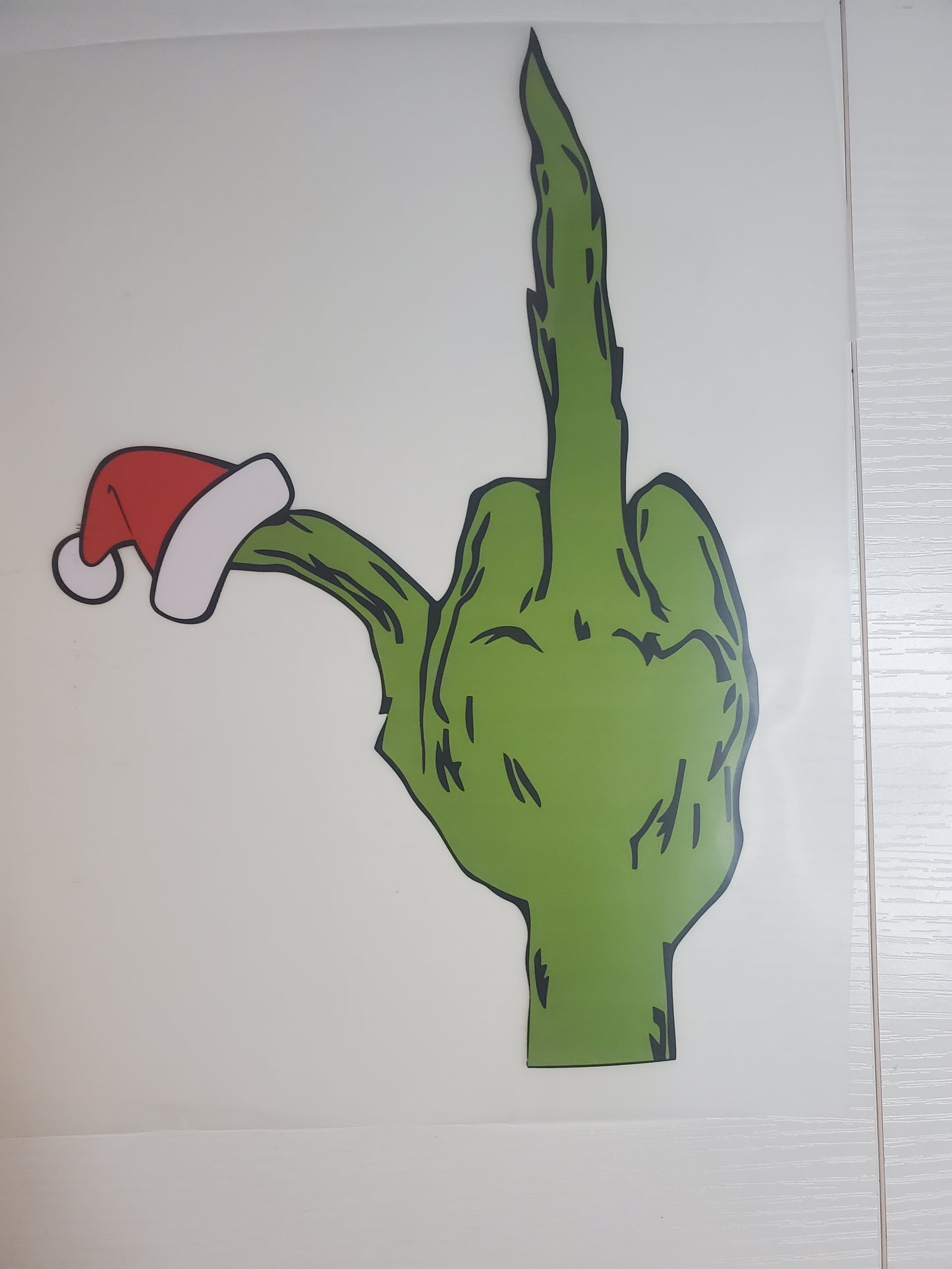 Grinch finger