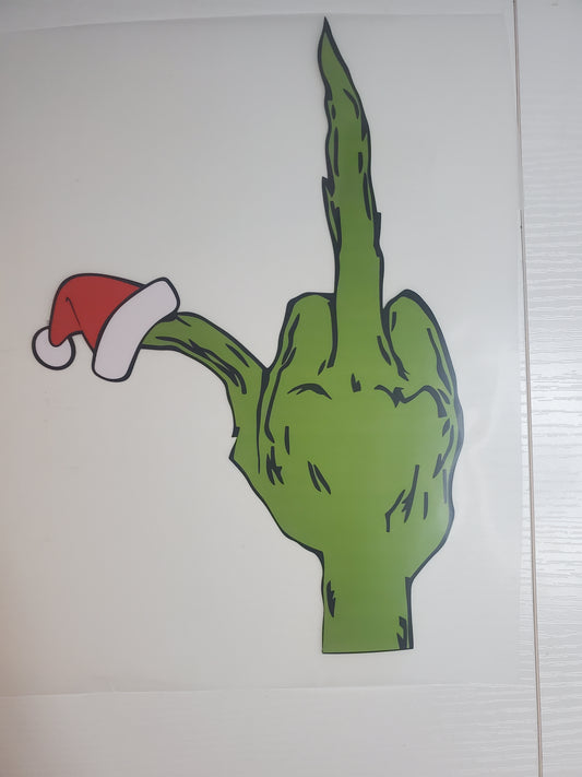 Grinch finger