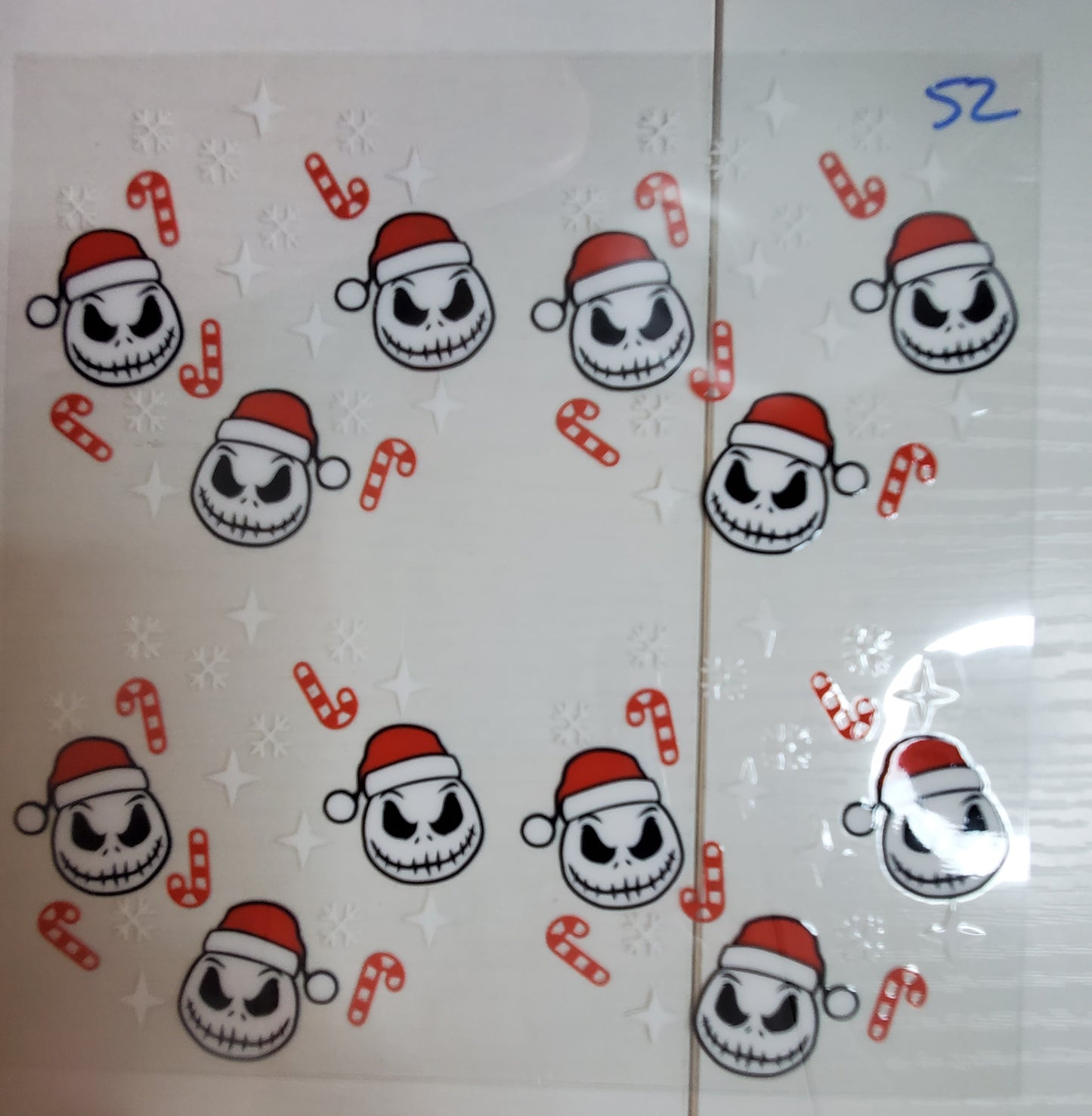 Set of 4 Custom Acrylic Holiday Ornaments