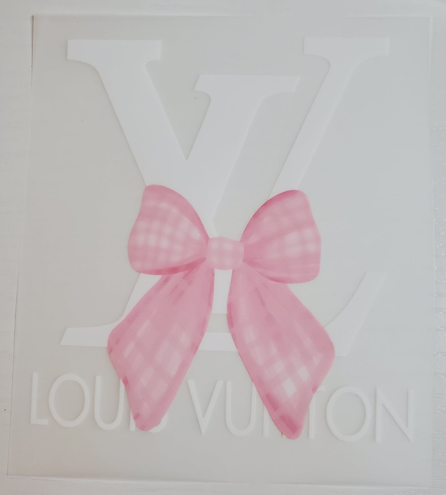 LV Pink Bow